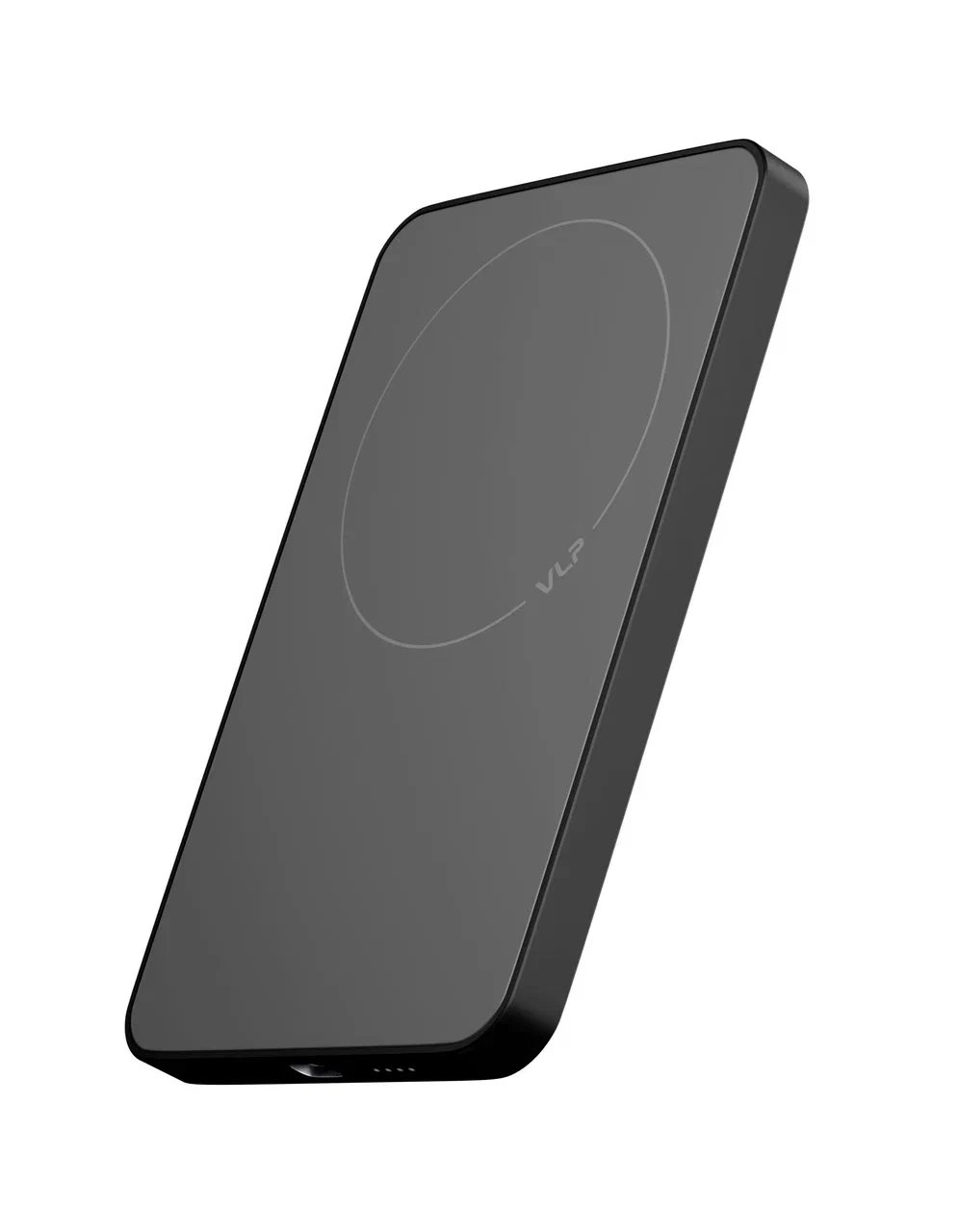Аккумулятор внешний VLP Diamond Energy MagSafe, Qi2, 5000 mAh, USB-C, черный титан - 1