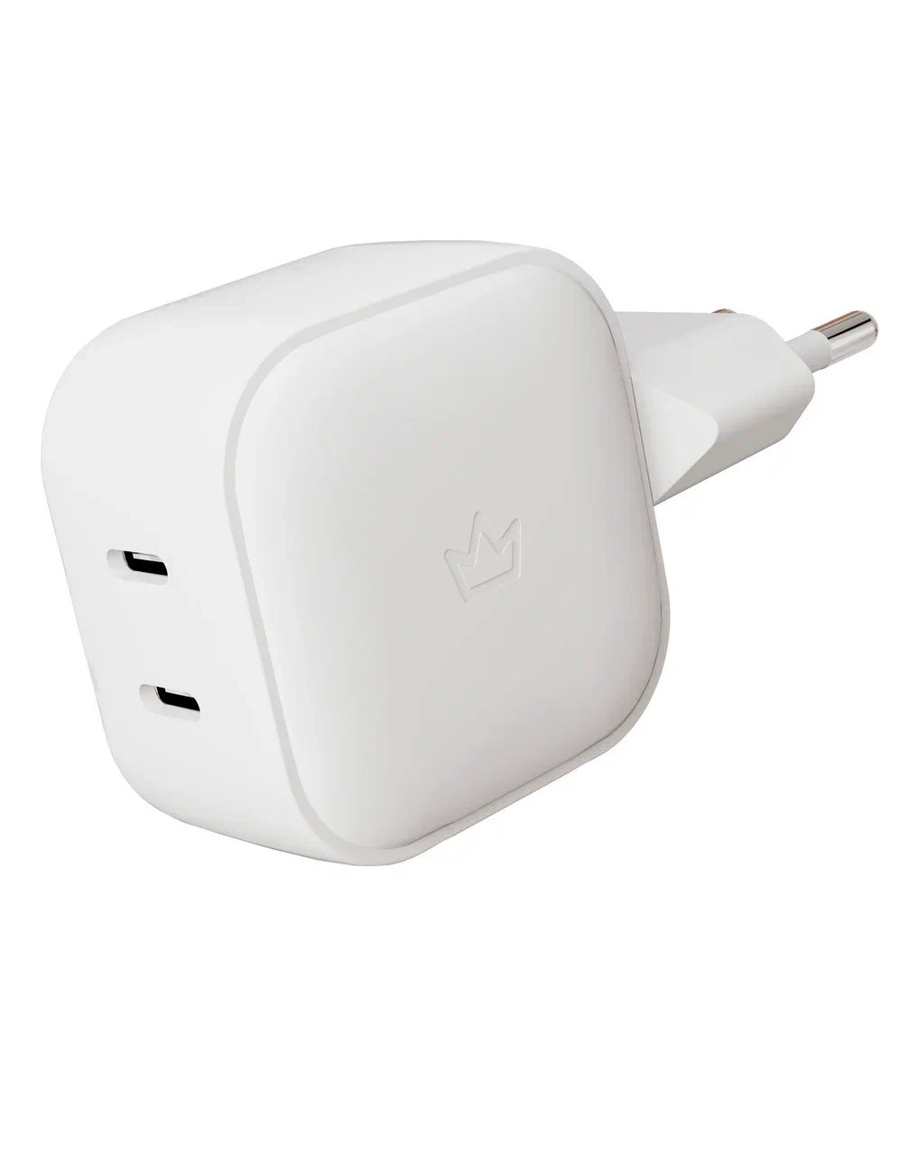 Сетевое зарядное устройство VLP G-Charge 45Вт USB-C+USB-C, PD, QC, белый - 1