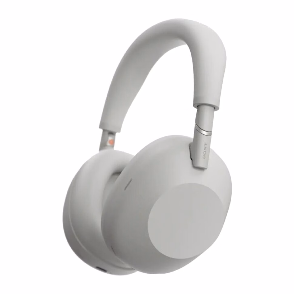 Sony WH-1000XM6 Wireless Headphones Platinum - 1